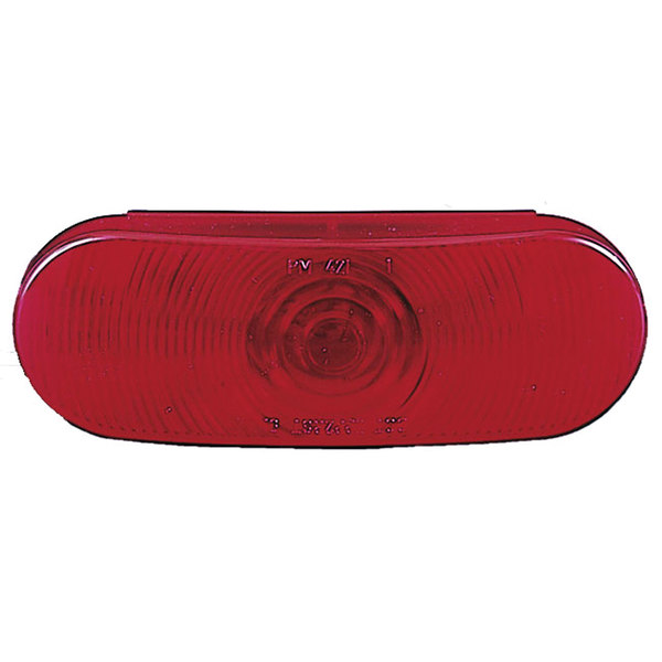 Peterson Peterson E421R The 421 Series Red Oval Stop/Turn/Tail Light - Lamp  Only E421R